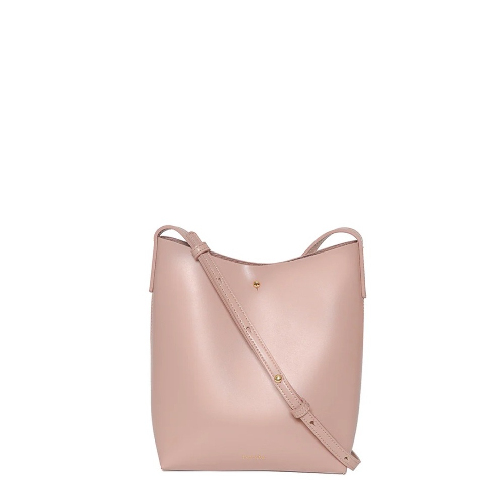 Samara Vegan Leather Shoulder bag Purse in Lavender (Mauve)